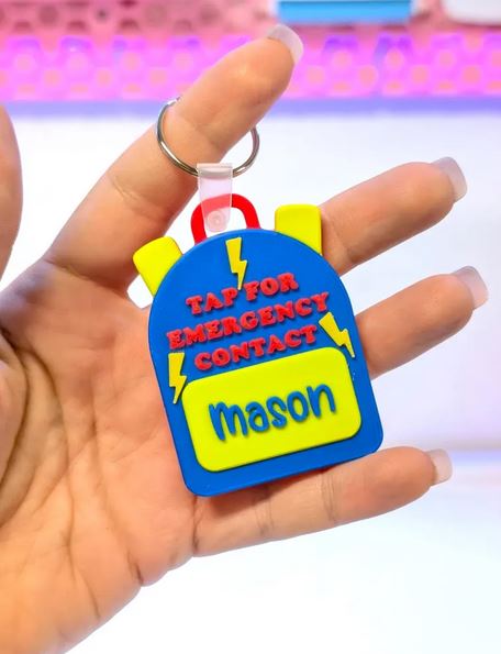 NFC Emergency Contact Tag