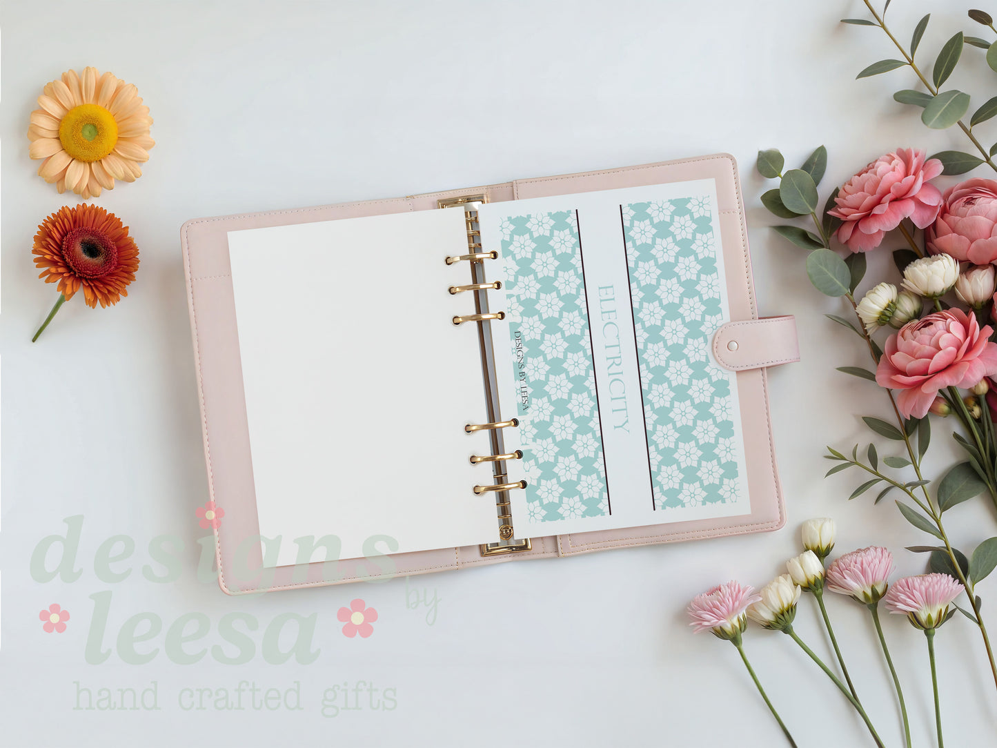 Pastel Flower 1 Cash Envelope