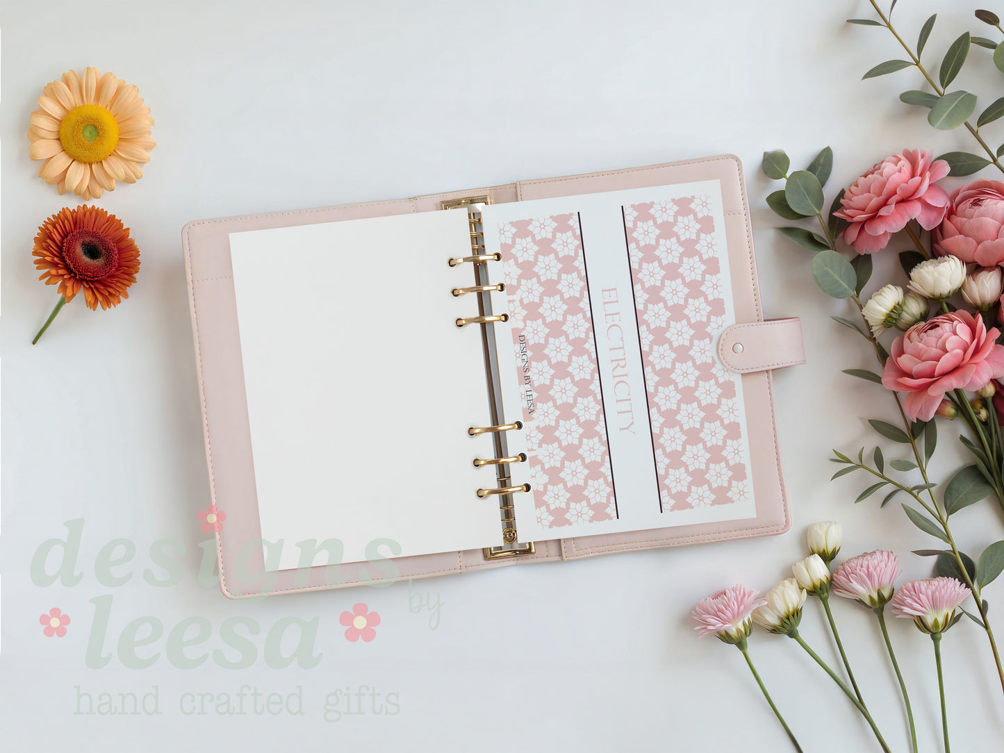 Pastel Flower 2 Cash Envelope