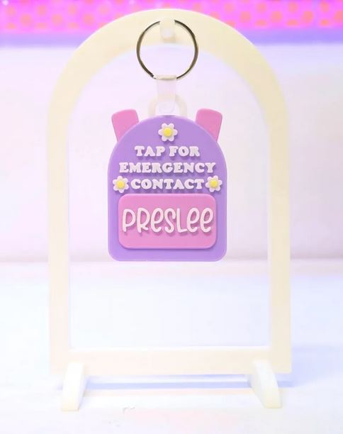 NFC Emergency Contact Tag