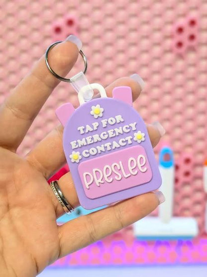 NFC Emergency Contact Tag