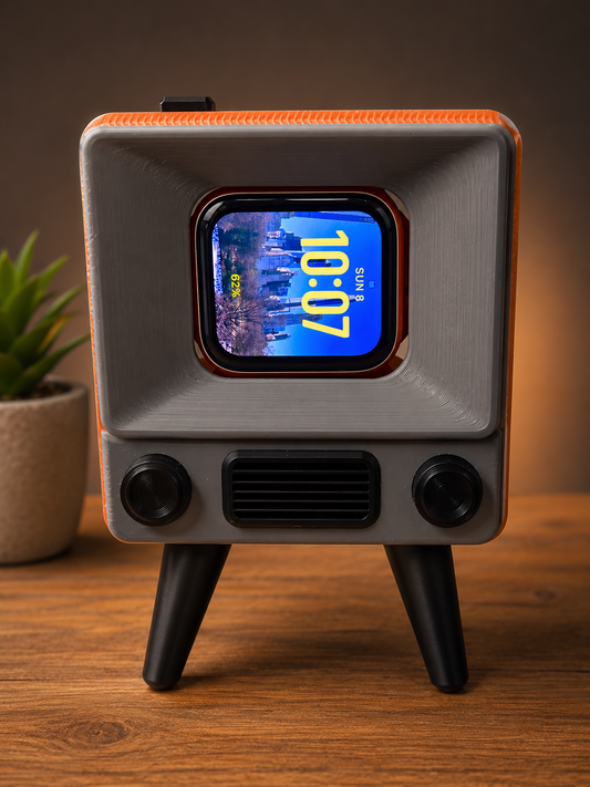 Mini Retro TV – Apple Watch Charging Stand