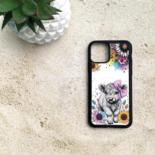 Phone Case - Colourful Cow