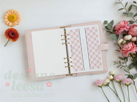 Pastel Flower 2 Cash Envelope