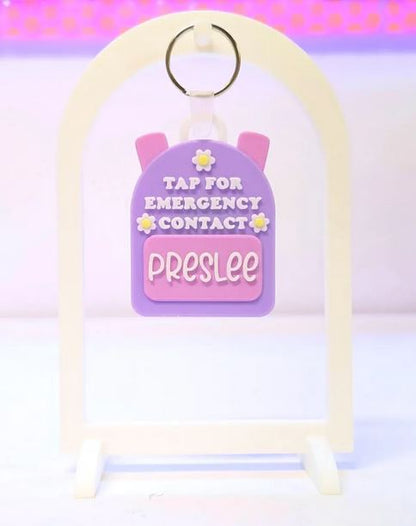 NFC Emergency Contact Tag