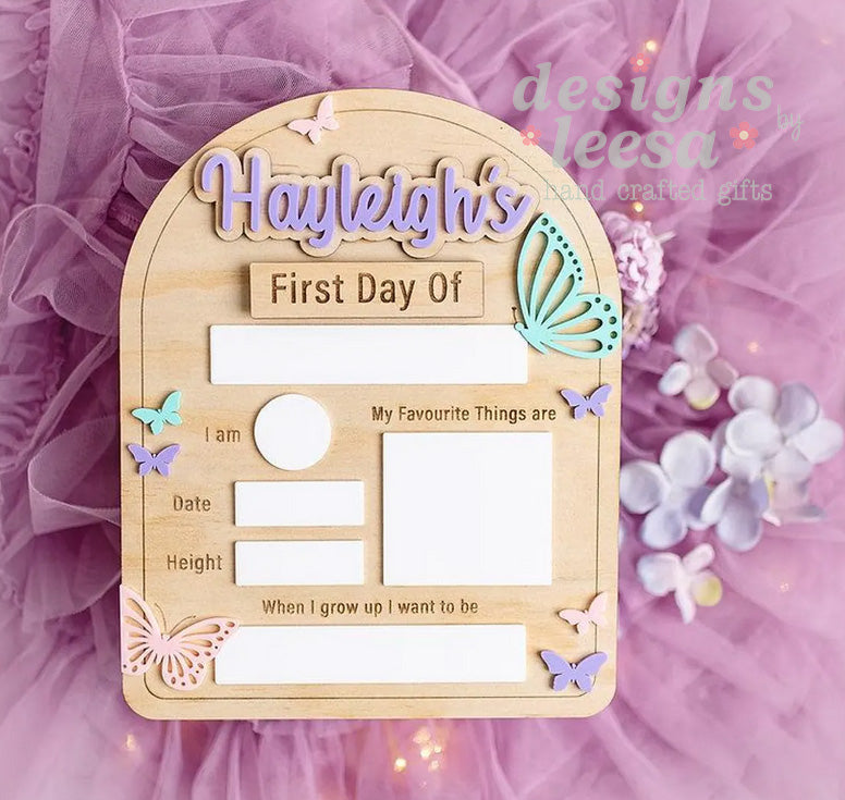 First/Last day of School Boards