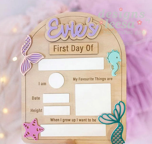 First/Last day of School Boards